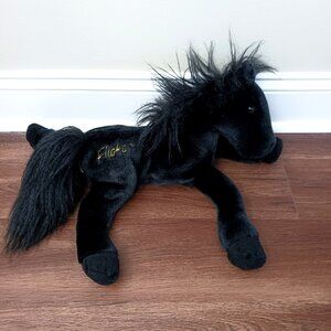 Breyer Flicka Black Stallion Mare Plush Horse Stuffed Animal Movie Toy Realistic